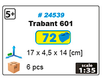 Voiture TRABANT 601